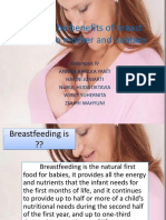 Inform The Benefits of Breast Feeding To Mother and Babbies