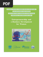 7entrepreneurship and e Business Development For Women