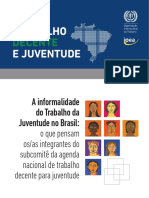 A Informalidade Do Trabalho Juvenil