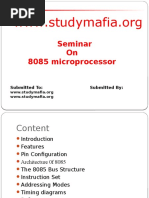 Ece 8085 Microprocessor