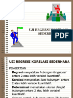 Regresi Korelasi Sederhana Kesehatan