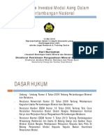InvestasiAsing Pertambangan - in Depth Discussion 120510 - Dirjen Minerbabum PDF