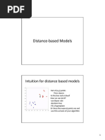 Distance Based Models