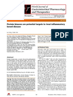 Protein Kinases Are Potential Targets To Treat Inflammatory Bowel Disease