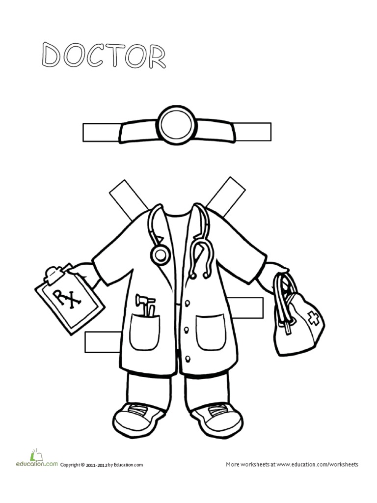 Career Paper Dolls Doctor PDF
