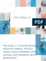 PPH Pasal 21 Pegawai Tidak Tetap DLL Lengkap-Revisi - Perpajakan I