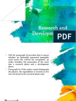 Review - Research and Development Cost