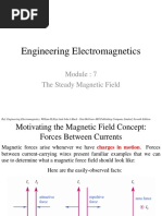 Engineering Electromagnetics: The Steady Magnetic Field