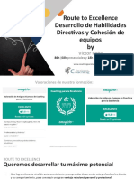 Route To Excellence Desarrollo Directivo y Cohesion de Equipos 2