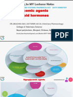 Hypoglycemic agent and Thyroid hormone lecture notes-Dr.Jibachha Sah