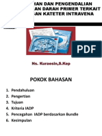 Penerapan Pencegahan Ppi Aliran Darah Terkait Pemasangan Katetr Intravena