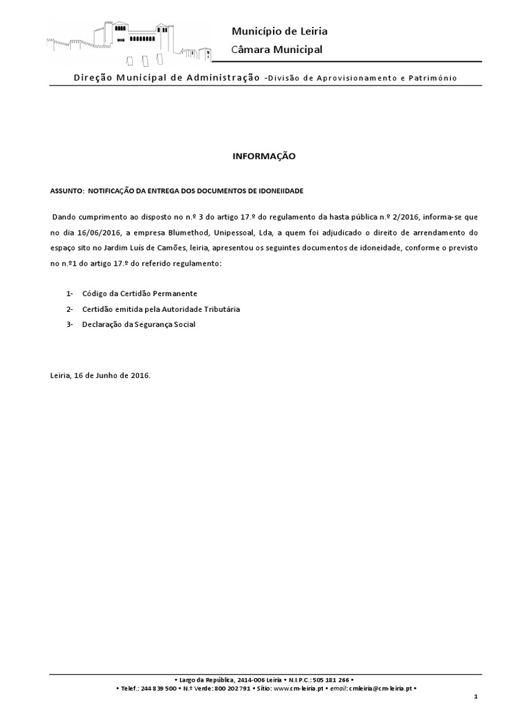 Minuta Entrega de Documentos PDF