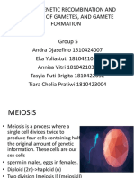 MEIOSIS, GENETIC RECOMBINATION AND VARIATION OF GAMETES.pptx