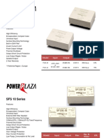 FS 10 Series: Model Input Output Max Rip. & Noise Effc