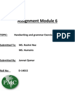 PMC Assignment Module 6