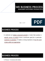 DCWD Business Process - Draft