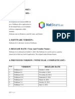 Software Report:-1.Software Name:-: Netbeans