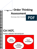 Higher Order Thinking - LPMP Bandung