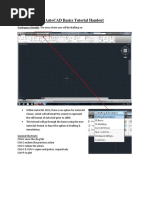 Autocad Basics Tutorial Handout