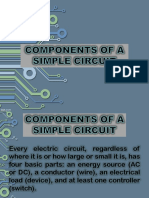 Components of A Simple Electrical Circuit