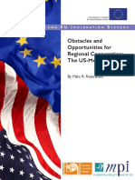 Obstacles and Opportunities For Regional Cooperation: The US-Mexico Case