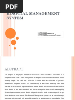 Hospital Management System