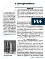 Extracting and Refining Germanium