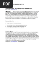 Revit Families: A Step-by-Step Introduction: Learning Objectives