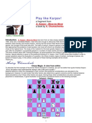 Karpov against the Isolated Queen's Pawn - TheChessWorld