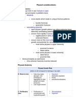 Physeal Consideratioms: Physis Is Open Elasticity