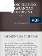 Wikang Filipino Sa Larangan NG Medisina
