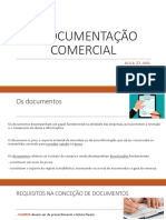 A Documentação Comercial