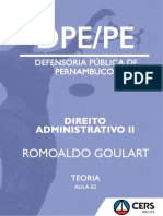 Teoria - d. Adm. II - Aula 2.Docx