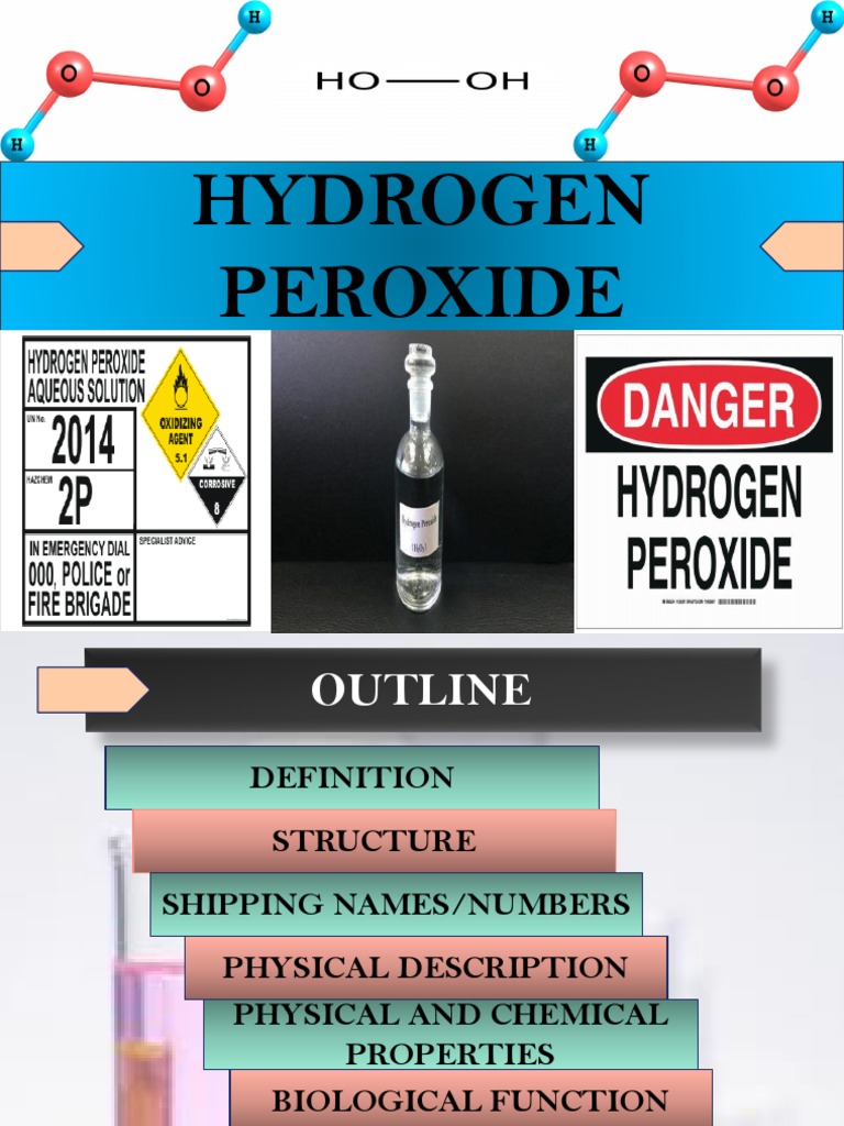Hydrogen Peroxide | PDF | Hydrogen Peroxide | Solubility