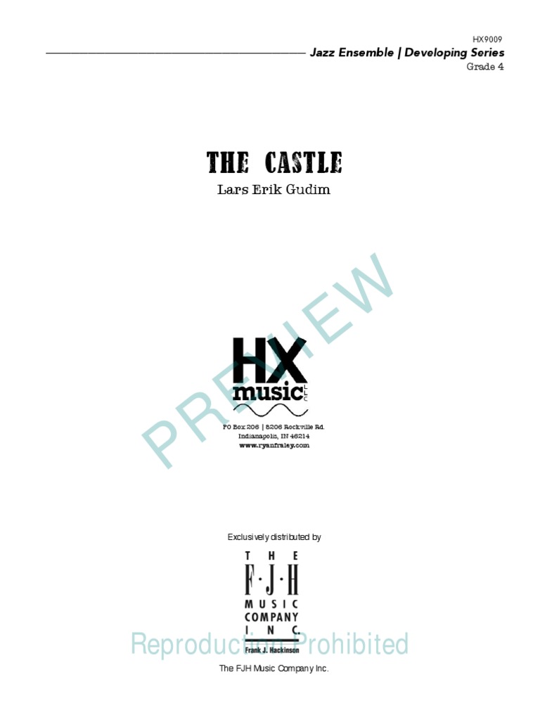 The Castle | PDF | Orchestras | Saxophone