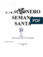 Cancionero para Semana Santa