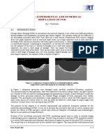 Experimental and Numerical Simulation of FOD: Characterization of Field Experience