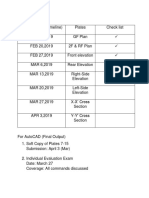 AUTOCAD Checklist