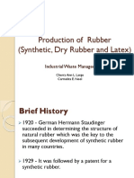 Production of Rubber