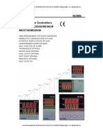 Controles de Temperatura PID 48x48 MM MC-5438-301 MAXTHERMO Catalogo Ingles