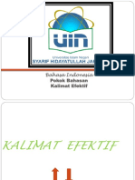 Kalimat Efektif