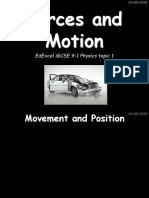 Topic 1 - Forces and Motion