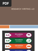 Research Writing 4.0