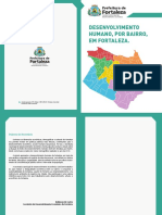 Desenvolvimento Humano Por Bairro de Fortaleza PDF