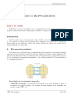 Estimación de Parámetros