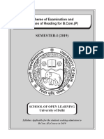 Syllabi Semester-I PDF