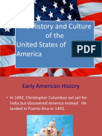 History and Culture in America