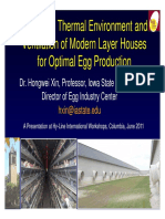 Managing Thermal Environment and Ventilation of Modern Layer Houses For Optimal Egg Production
