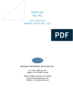 Esplink For PC: User Manual (Manu-0024 Rev. 01)