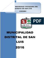 Municipalidad Distrital de San Luis